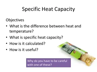 Specific Heat Capacity and its Importance in Heat Transfer