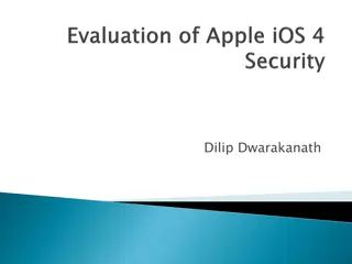 Apple iOS 4 Security Evaluation - Insights on Code Signing and Exploitation Prevention