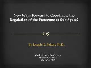 Coordination of Regulation in Commercial Space Transportation