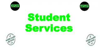 Student Services and First Aid Procedures