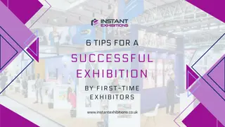 6 Tips For a Successful Exhibition by First-Time Exhibitors