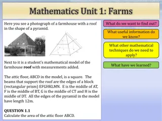 Calculating the Area of a Farmhouse Attic Floor