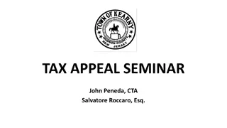 Understanding Tax Appeals and Property Assessments