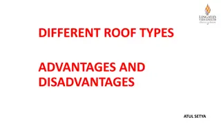 Different Roof Types: Advantages and Disadvantages