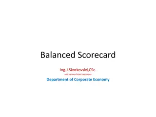 Balanced Scorecard in Corporate Economy