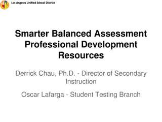 Smarter Balanced Assessment Resources