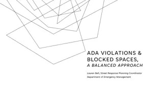 ADA Violations & Blocked Spaces: A Comprehensive Approach in San Francisco