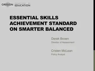 Essential Skills Graduation Requirements Transition Overview