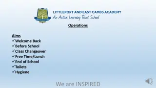 Littleport and East Cambs Academy Operations Guidance