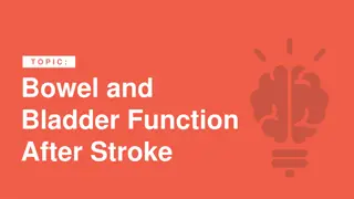 Bowel and Bladder Issues Post Stroke