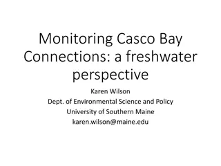 Monitoring Casco Bay Connections: A Freshwater Perspective