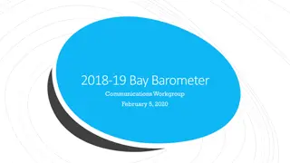 2018-19 Bay Barometer Communications Workgroup Report