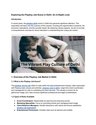 Exploring the Playboy Job Scene in Delhi_ An In-Depth Look