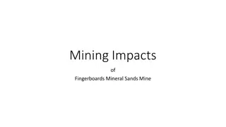 Potential Impacts of Fingerboards Mineral Sands Mine on Vegetable Crops and Businesses