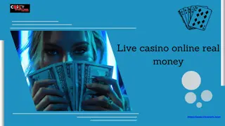 Experience Real Thrills at Live Casino Online for Real Money