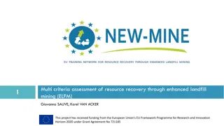 Enhanced Landfill Mining: Multi-Criteria Assessment for Resource Recovery