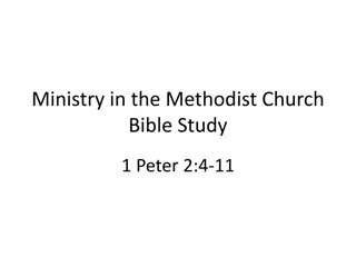 Reflections on The Church and God's People in 1 Peter Bible Study