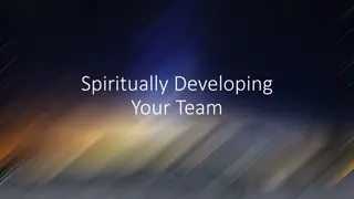 Building a Strong Foundation: Spiritual Development for Your Team