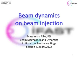 Insights into Beam Injection Dynamics for Ultra Low Emittance Rings