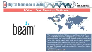 Revolutionizing Oral Care with Beam Connected Toothbrush and Insurance Plan