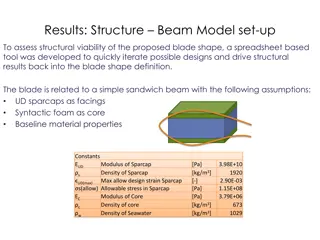 Structural Assessment and Blade Design Iteration Tool Development