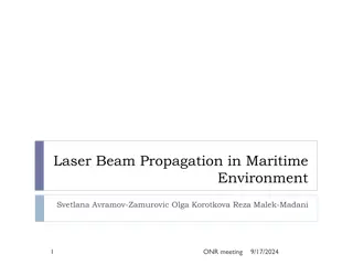 Laser Beam Propagation in Maritime Environment Study