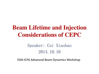 Beam Lifetime and Injection Considerations at CEPC