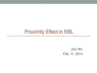 Proximity Effect in Electron Beam Lithography