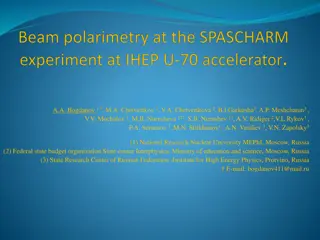 Measuring Proton and Antiproton Polarization at U70 Accelerator