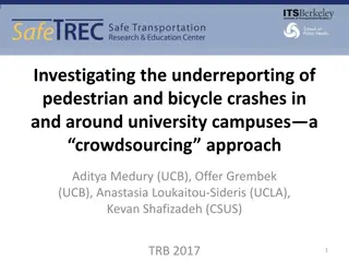 Investigating Underreporting of Pedestrian and Bicycle Crashes Around University Campuses