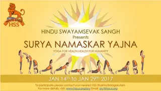 Exploring the Significance of Surya Namaskar in Hinduism and Health Promotion