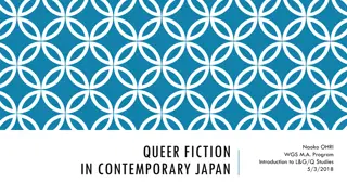 Japanese Queer Fiction: A Contemporary Perspective