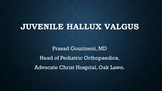 Understanding Juvenile Hallux Valgus: Diagnosis and Management Insights