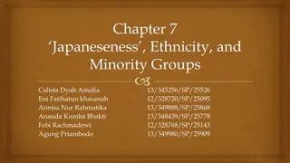 Japanese Ethnocentrism and Minority Groups in Contemporary Society