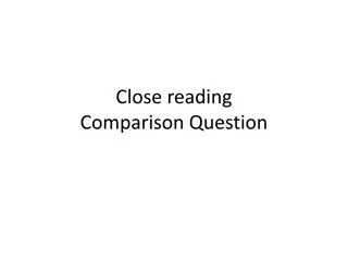 Analyzing Two Passages for Areas of Agreement and Disagreement