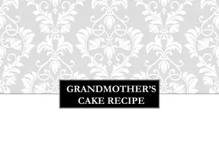 Baking Help: Adapting Grandmother's Cake Recipe for Different Sizes