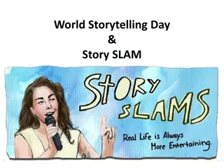 Celebrate World Storytelling Day with StorySLAM