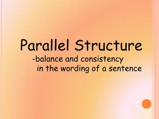 Mastering Parallel Structure for Enhanced Writing Skills