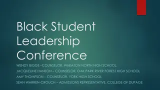 Black Student Leadership Conference: Empowering Students of Color in Higher Education