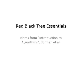 Red-Black Trees: Properties, Implications, and Methods