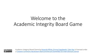 Academic Integrity Board Game Overview