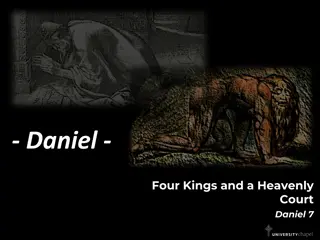 Insights into Daniel's Apocalyptic Visions and Heavenly Court