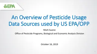 Pesticide Data Collection and Analysis