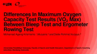 Differences in Maximum Oxygen Capacity Test Results: Bleep Test vs. Ergometer Rowing Test