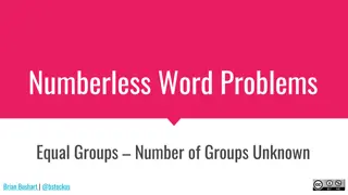 Engaging Numberless Word Problems Set for Elementary Students