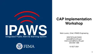 Enhancing IPAWS: Challenges and Opportunities in Public Alert Systems