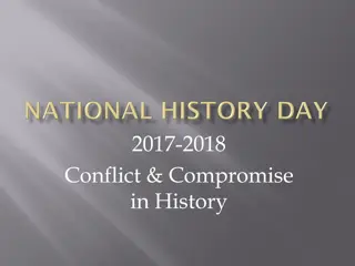 Conflict and Compromise in History Through National History Day 2018