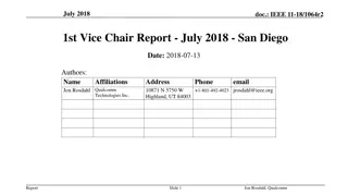 IEEE 802 July 2018 Plenary Report Highlights