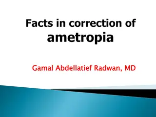 Optimal Visual Correction in Ophthalmology