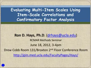 Development and Evaluation of PROMIS GI Distress Scale: Hypothesized Scales and Item Descriptions